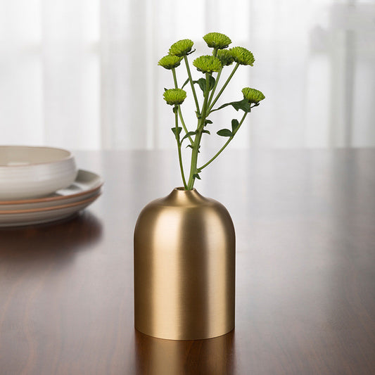 Kupfer-Vase im Nordic Style – Handgefertigte Deko-Vase aus Vollkupfer – Minimalistische Tischvase