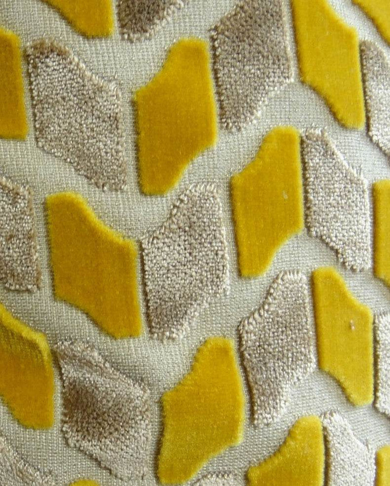 Luxus-Kissen, handgefertigt in den USA – Kupfer & Taupe Jacquard, Gold Snow Design, doppelseitig mit hypoallergener Füllung