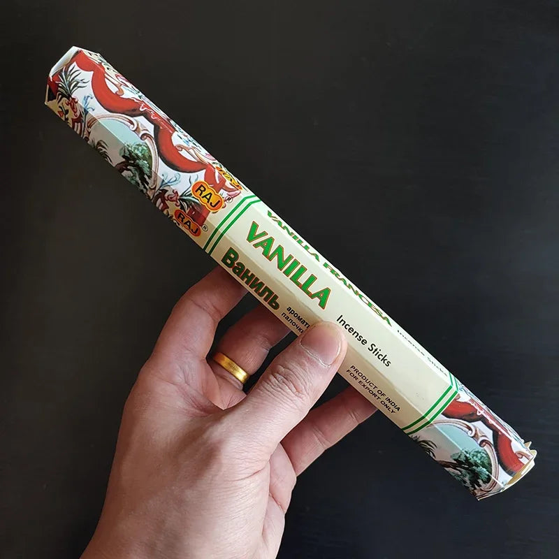 Indische Sandelholz-Räucherstäbchen – Meditation, Lavendel, Salbei, Palo Santo, tibetische Linie, Aromatherapie Duft