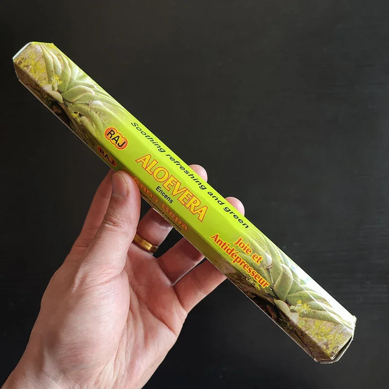 Indische Sandelholz-Räucherstäbchen – Meditation, Lavendel, Salbei, Palo Santo, tibetische Linie, Aromatherapie Duft