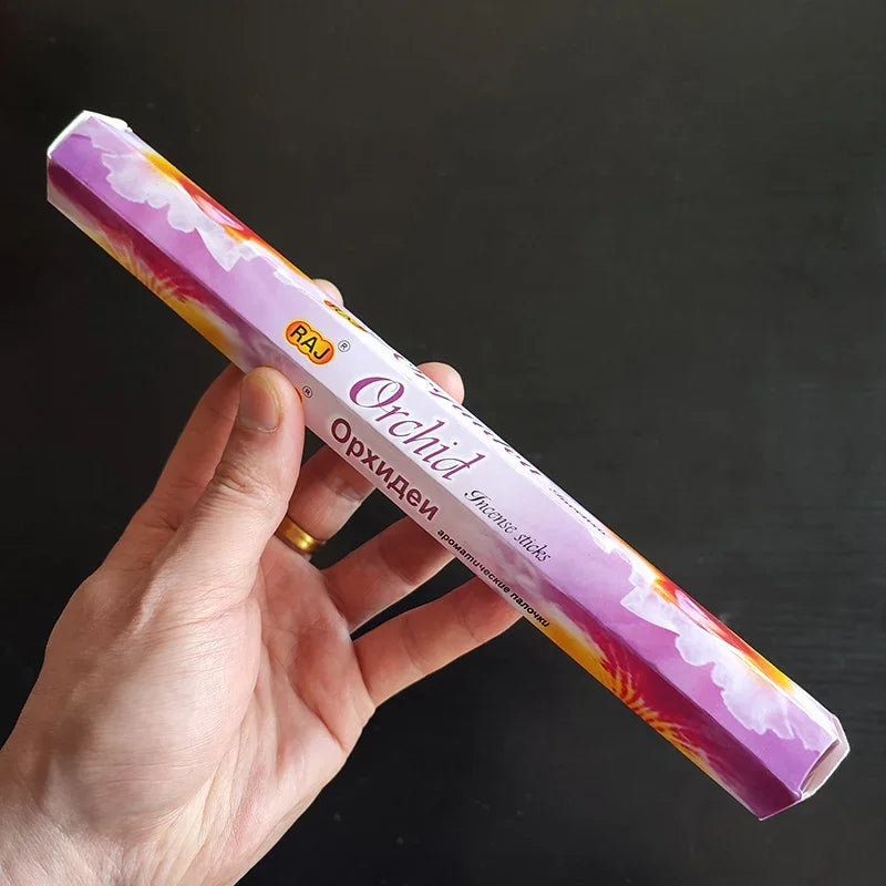 Indische Sandelholz-Räucherstäbchen – Meditation, Lavendel, Salbei, Palo Santo, tibetische Linie, Aromatherapie Duft