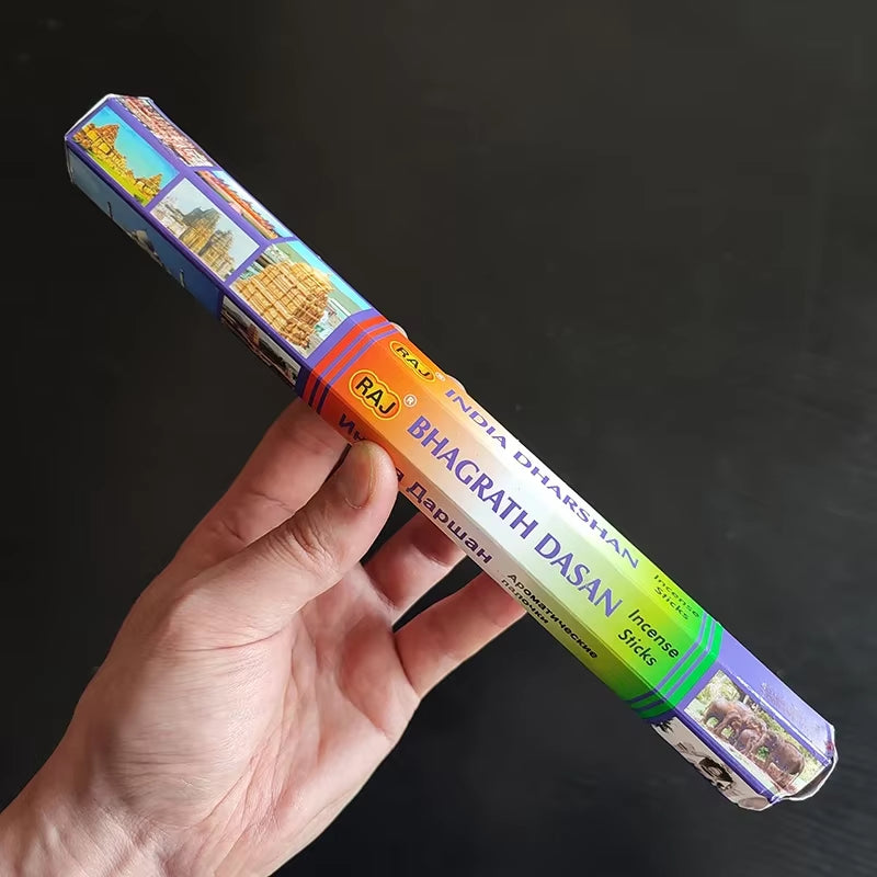 Indische Sandelholz-Räucherstäbchen – Meditation, Lavendel, Salbei, Palo Santo, tibetische Linie, Aromatherapie Duft