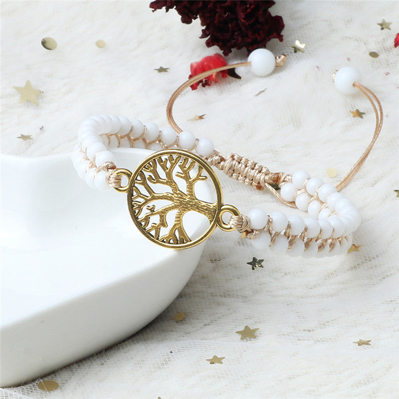 Tree of Life Yoga-Armband – Spirituelles Energiearmband für Meditation & Achtsamkeit Unisex