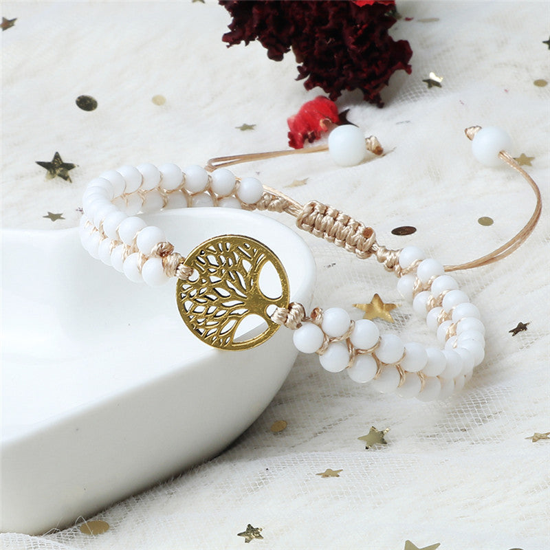 Tree of Life Yoga-Armband – Spirituelles Energiearmband für Meditation & Achtsamkeit Unisex