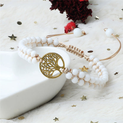 Tree of Life Yoga-Armband – Spirituelles Energiearmband für Meditation & Achtsamkeit Unisex