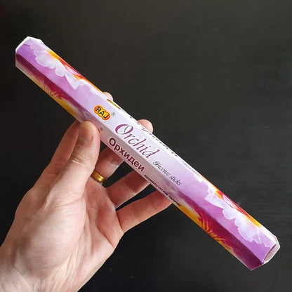 Indische Sandelholz-Räucherstäbchen – Meditation, Lavendel, Salbei, Palo Santo, tibetische Linie, Aromatherapie Duft