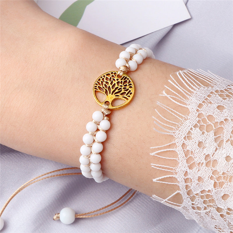 Tree of Life Yoga-Armband – Spirituelles Energiearmband für Meditation & Achtsamkeit Unisex