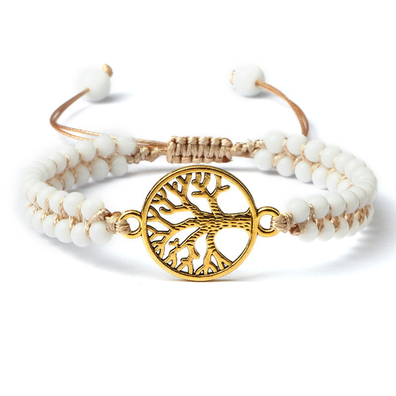Tree of Life Yoga-Armband – Spirituelles Energiearmband für Meditation & Achtsamkeit Unisex