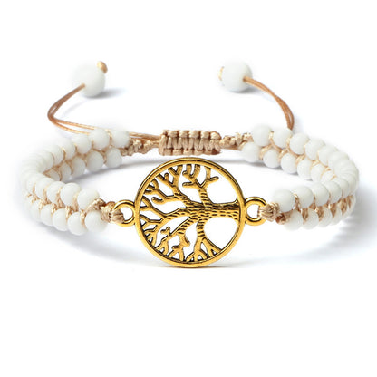 Tree of Life Yoga-Armband – Spirituelles Energiearmband für Meditation & Achtsamkeit Unisex
